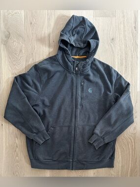 Carhartt Force Delmont Midweight Full-Zip Hoodie Size 2XL *READ